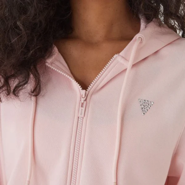 CHAQUETA GUESS SILVY FULL ZIP MUJER - Image 3