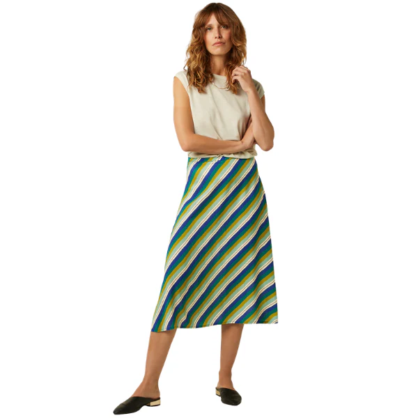FALDA KING LOUIE JUNO MIDI CLIFF MUJER