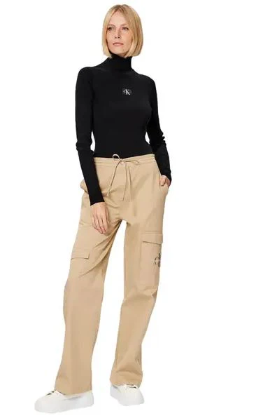 JERSEY CALVIN KLEIN BADGE ROLL MUJER - Image 2
