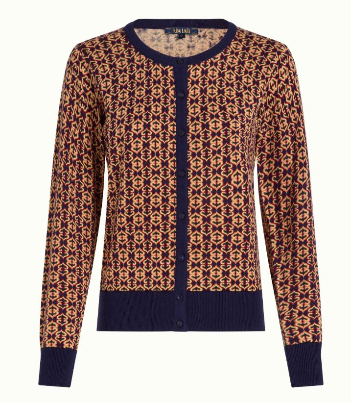 JERSEY KING LOUIE CARDI ROUNDNECK MUJER - Image 3