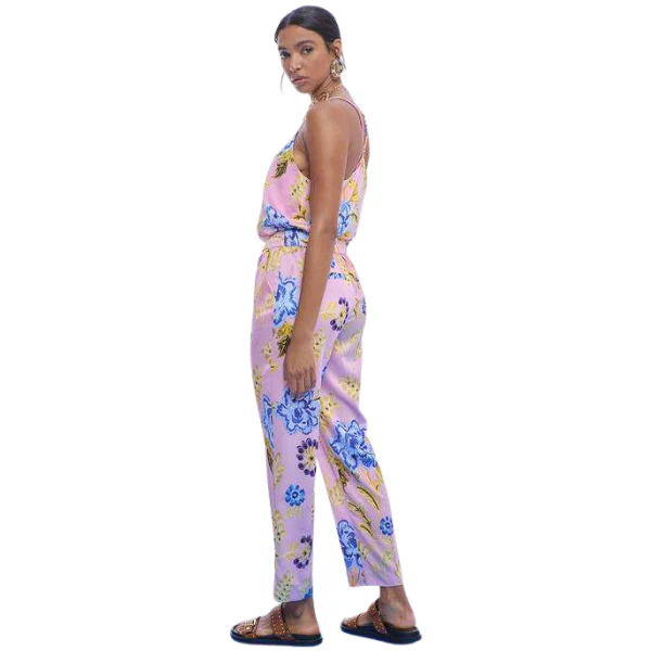 PANTALON LOLA CASADEMUNT FLORAL MUJER - Image 3