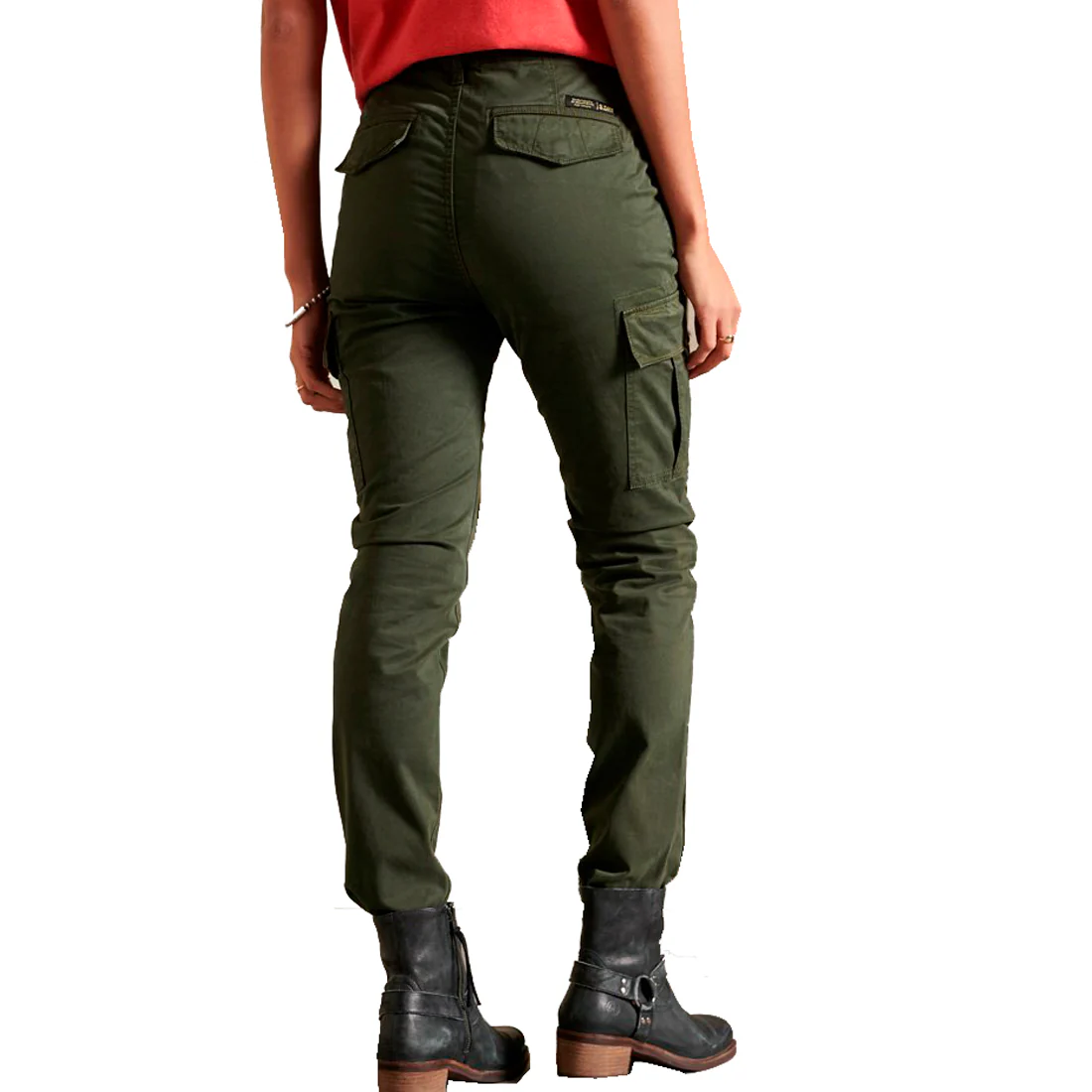 PANTALON SLIM CARGO SUPERDRY MUJER - Image 3