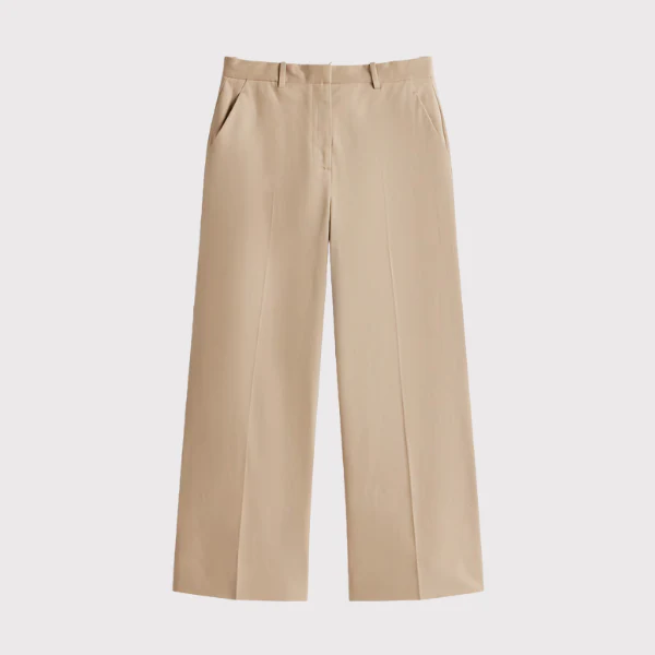 PANTALON TOMMY HILFIGER COTTON WIDE MUJER