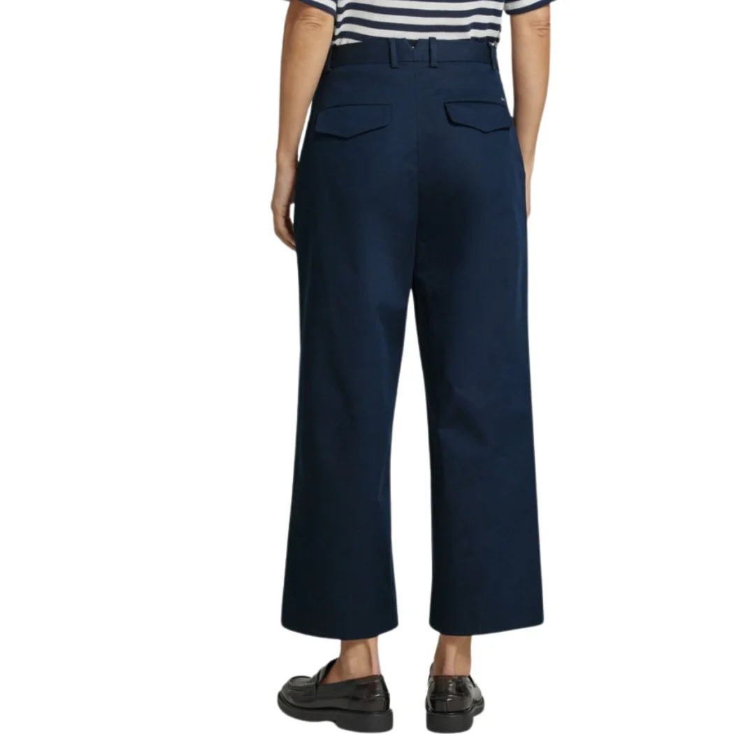 PANTALON TOMMY HILFIGER COTTON WIDE MUJER - Image 3