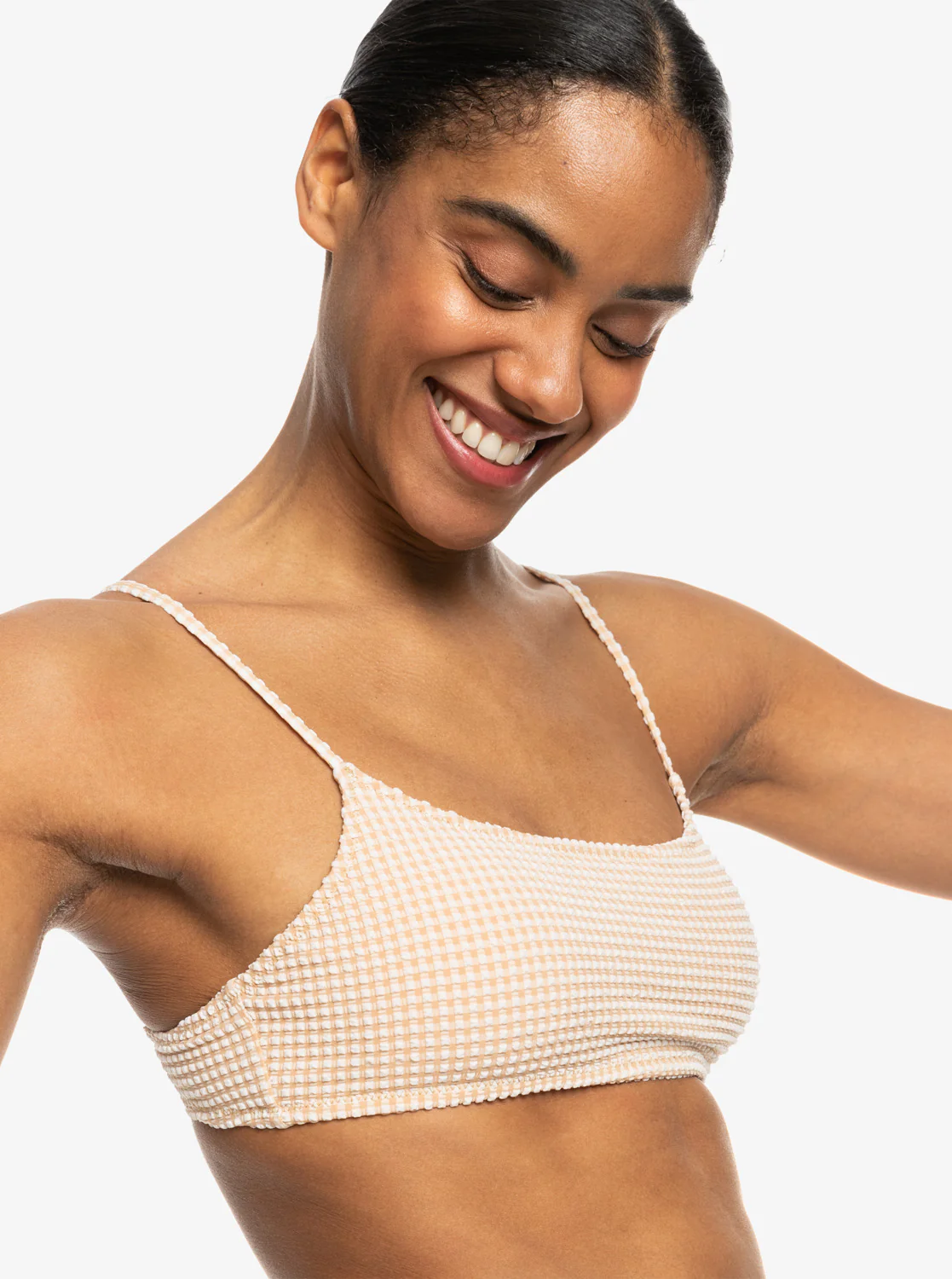 PARTE SUPERIOR BIKINI ROXY GINGHAM MUJER