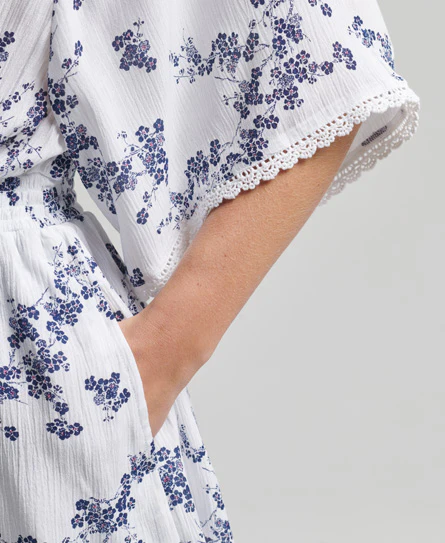 PLAYSUIT VINTAGE BEACH SUPERDRY MUJER - Image 4