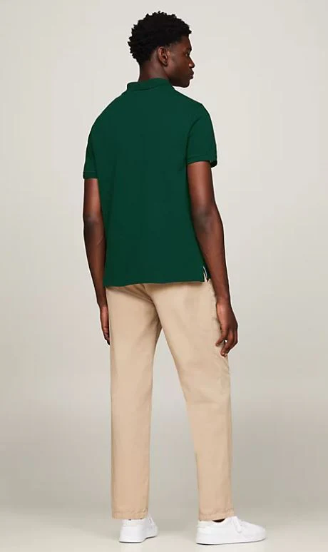 POLO TOMMY HILFIGER MONOTYPE PLACKET HOMBRE - Image 4