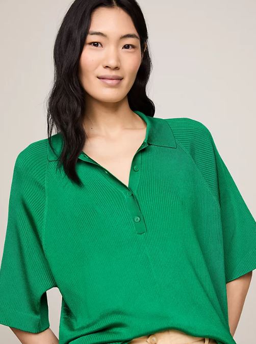 POLO TOMMY HILFIGER OVERSIZED MUJER - Image 3