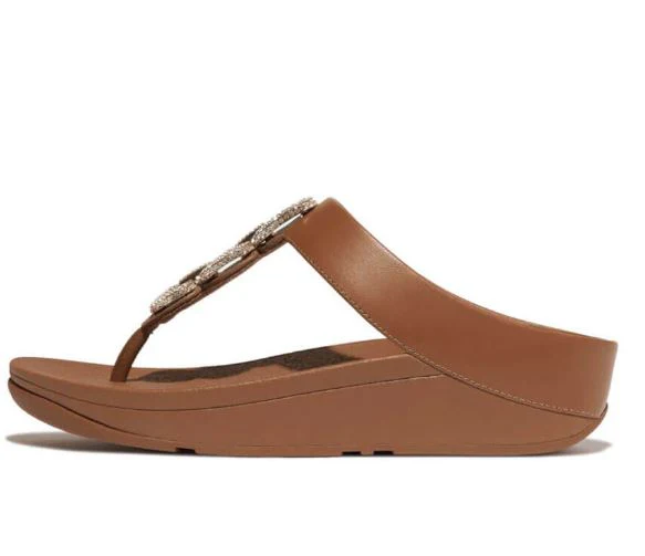 SANDALIA FITFLOP FINO CRYSTAL-CHAIN MUJER - Image 2