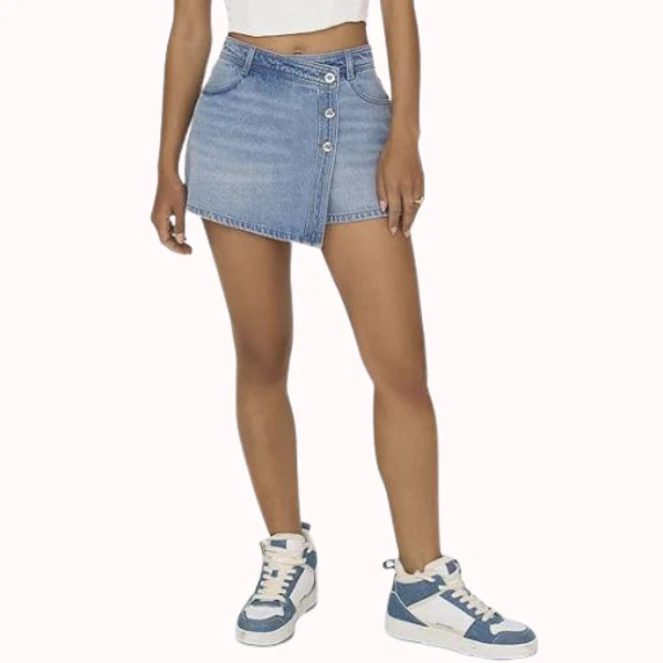 SHORT ONLY ONLLESLY REG DENIM MUJER