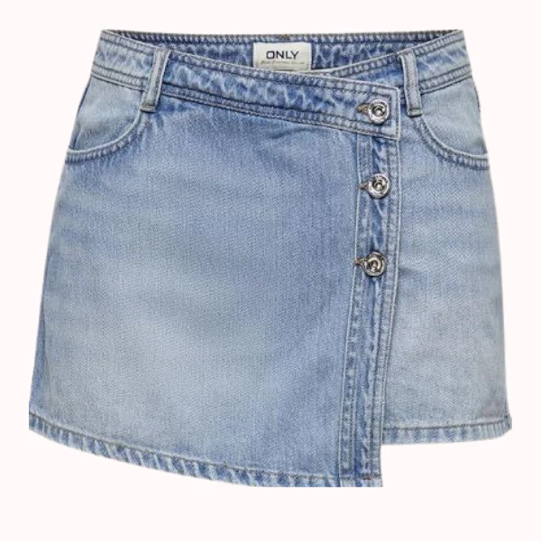 SHORT ONLY ONLLESLY REG DENIM MUJER - Image 3