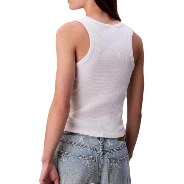 TOP CALVIN KLEIN WOVEN LABEL 2X2 MUJER - Image 2