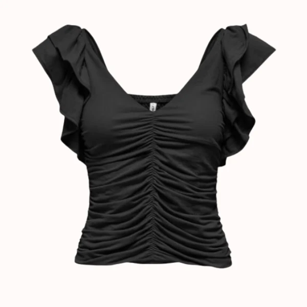 TOP ONLY ONLJANY S/L FRILL MUJER