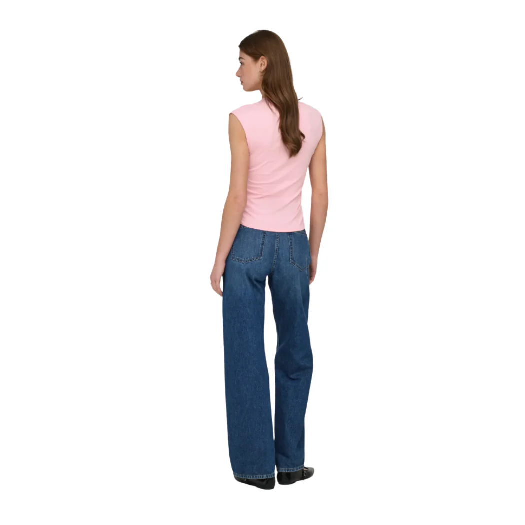 TOP ONLY ONLMIRA CAPSL RUCHING MUJER - Image 3