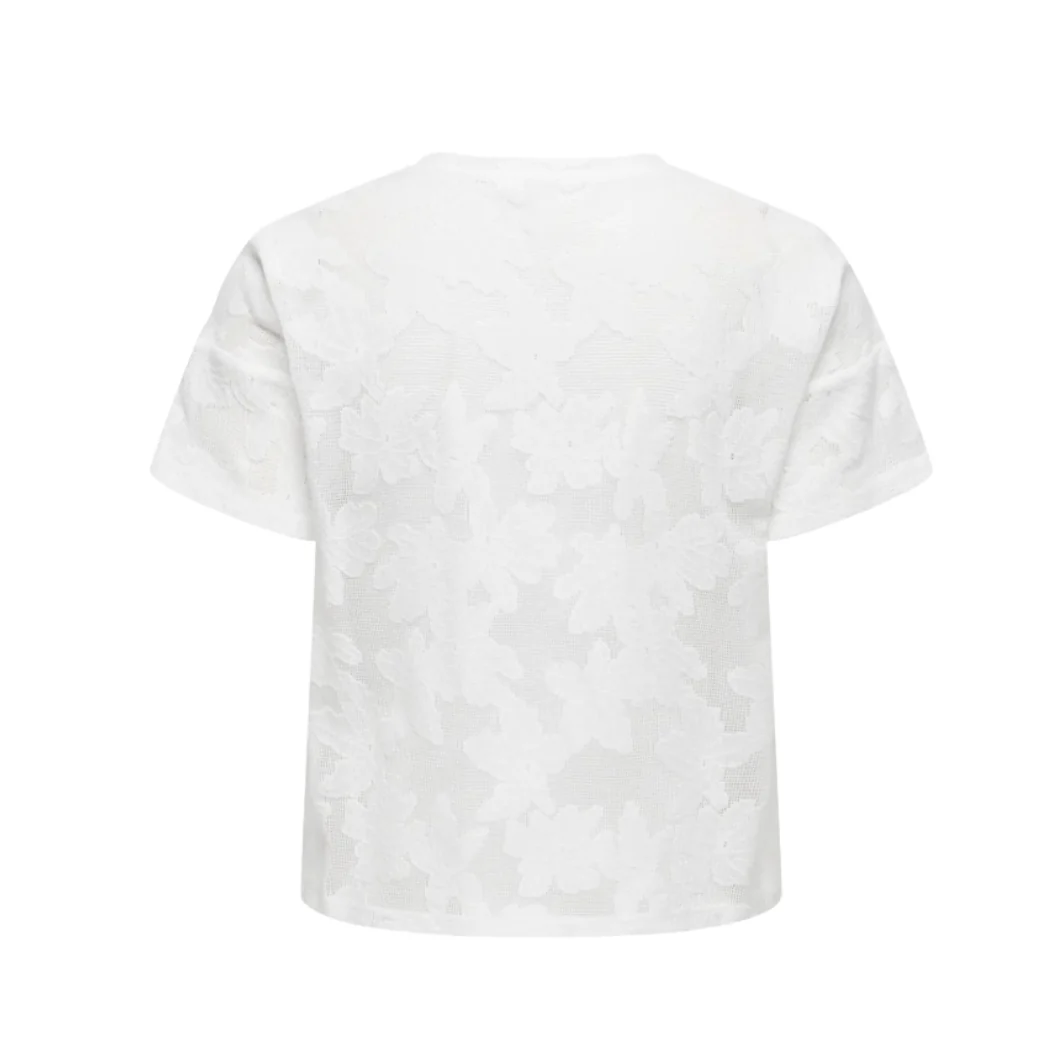 TOP ONLY ONLMIRABELLA S/S O-NECK MUJER - Image 2