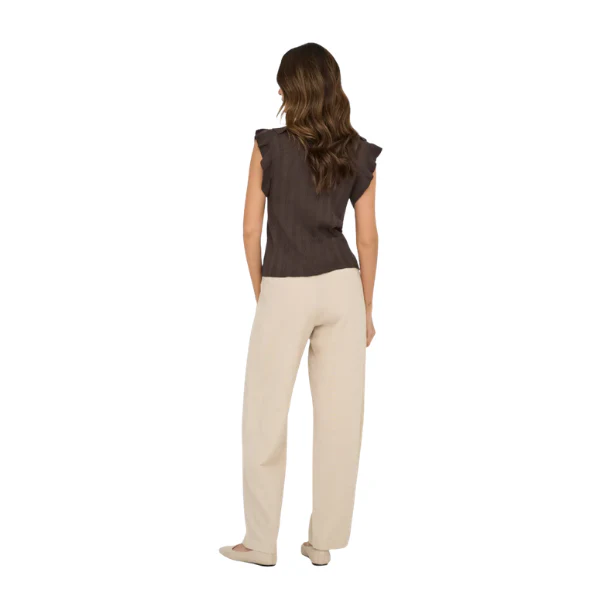 TOP ONLY ONLNELLY SL V-NECK STRING MUJER - Image 3