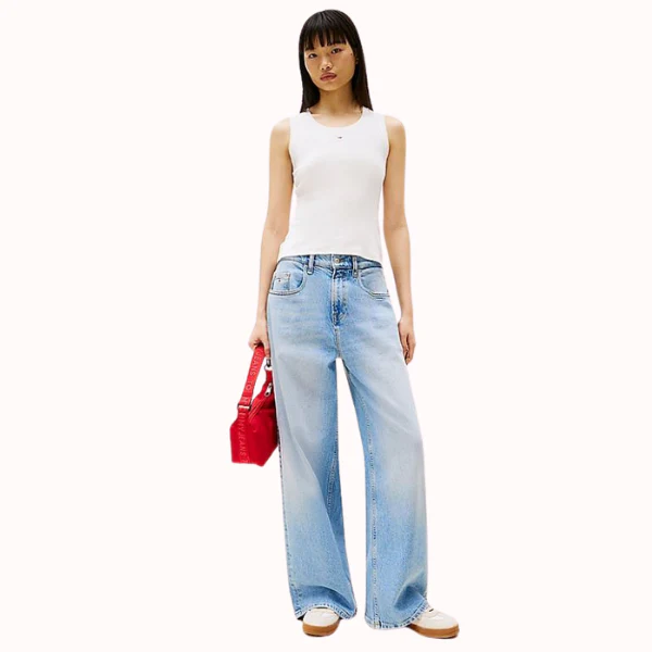 TOP TOMMY JEANS ESSENTIAL RIB MUJER