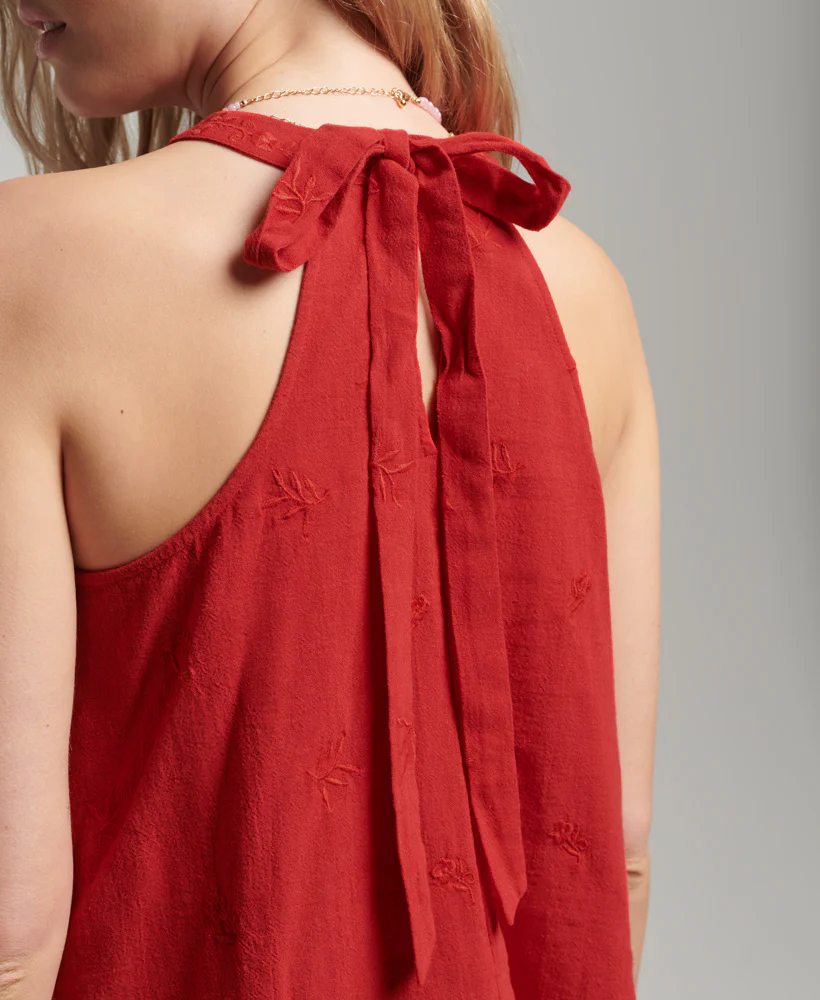 TOP VINTAGE EMBROIDERED SUPERDRY MUJER - Image 4