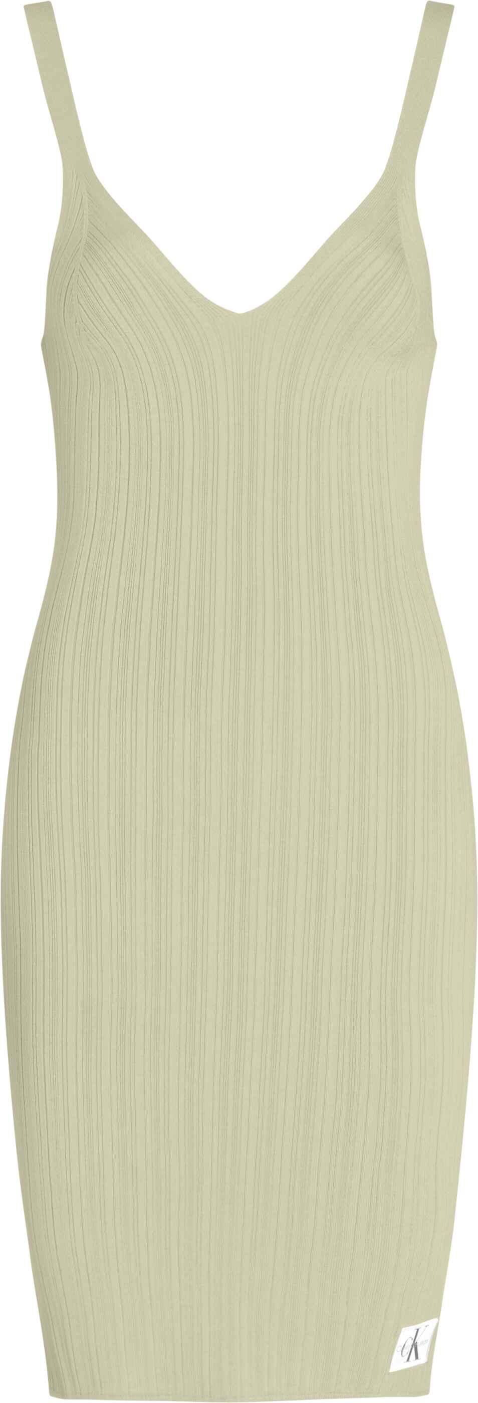 VESTIDO CALVIN KLEIN WOVEN LABEL MUJER - Image 3