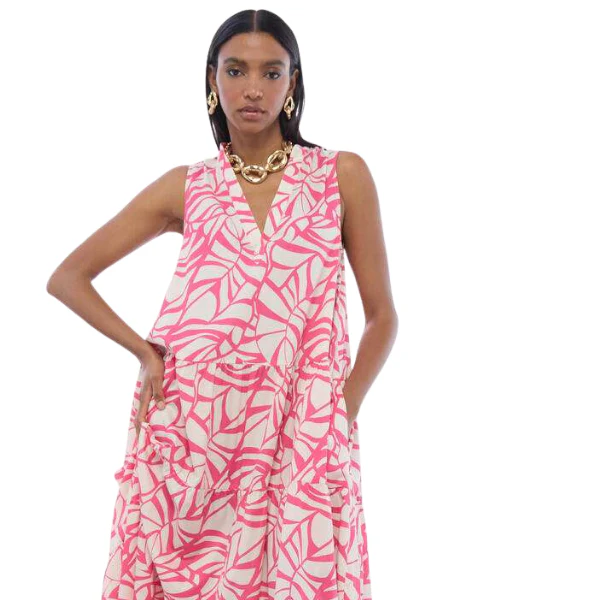 VESTIDO LOLA CASADEMUNT PICO HOJAS MUJER - Image 3