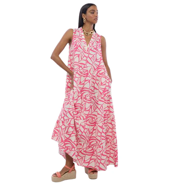 VESTIDO LOLA CASADEMUNT PICO HOJAS MUJER - Image 4
