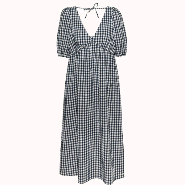 VESTIDO TOMMY JEANS GINGHAM MIDI MUJER - Image 2