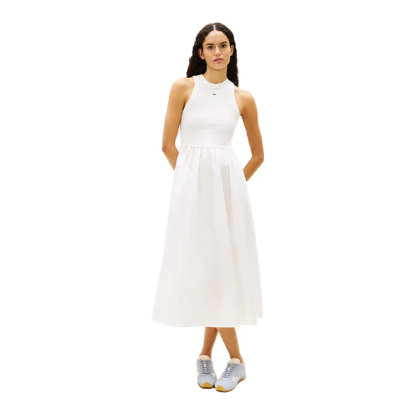 VESTIDO TOMMY JEANS RIB POPLIN MUJER - Image 2