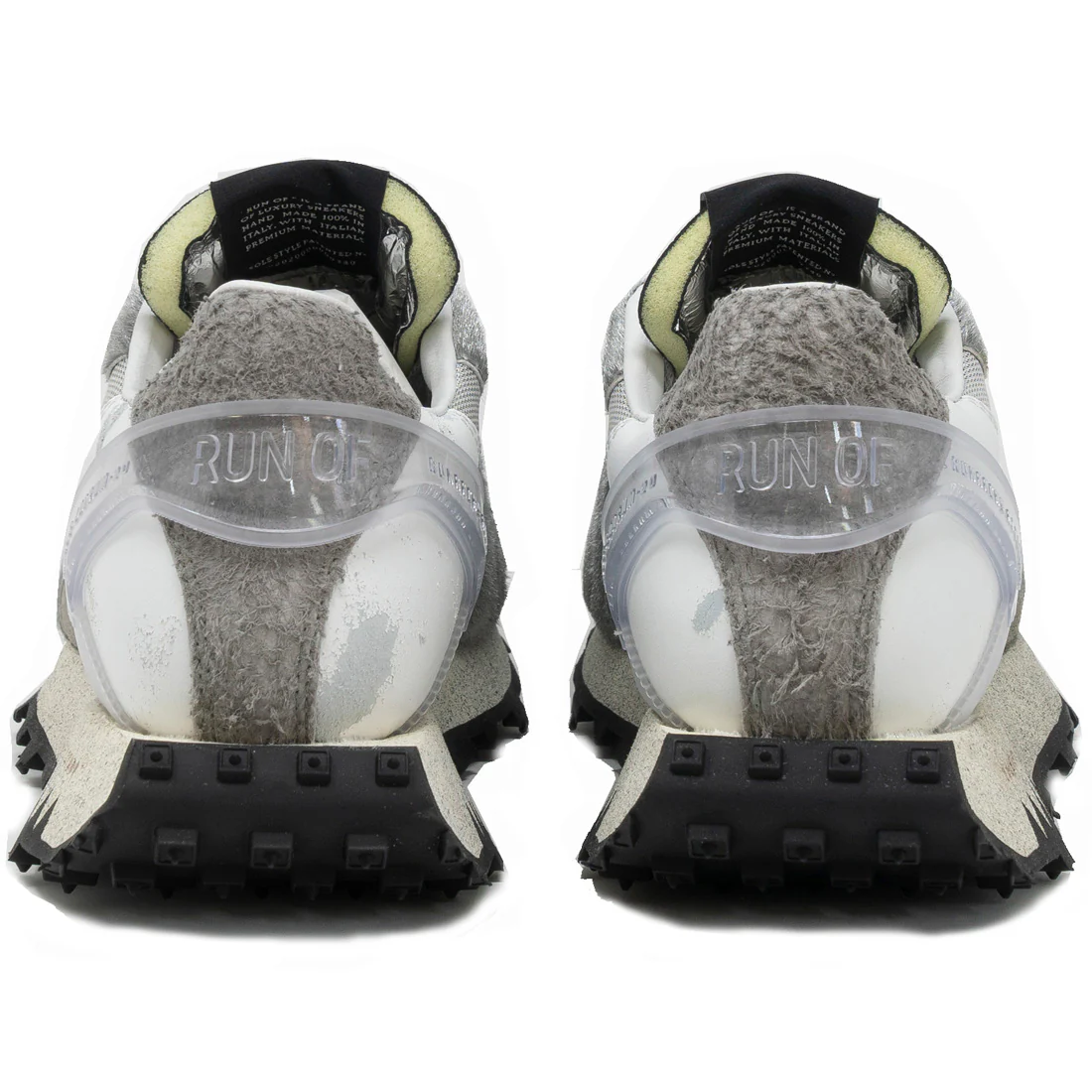 ZAPATILLA RUN OF ALLUMINIO SILVER & GREY MUJER - Image 3